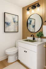 idea of how to cover the wallpaper and gain further equity !