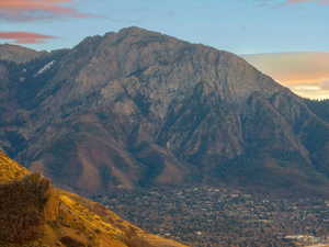 Aerial view looking South to mighty Mount Olympus