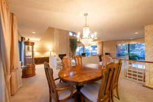 Dining room space
