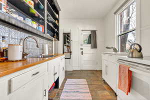 North Unit 1888 Looking West Toward Back Porch/Backyard