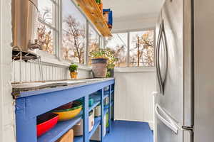 Back Porch Stairs going down to bsmnt of South Unit 1890