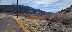 View of mountain background