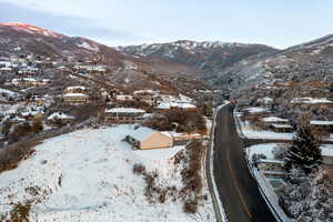 View of mountain background