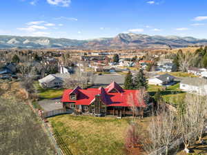 Aerial view-Back of home