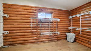 PRIMARY Room Walk in closet.  You enter through the ensuite bathroom