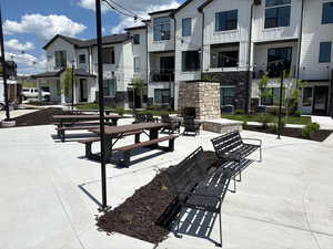 Surrounding community featuring a patio