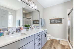 Main floor master suite