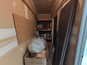 View of storage area