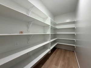 View of storage area