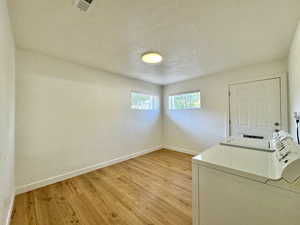 Laundry/bonus room off the master! with access to the backyard.