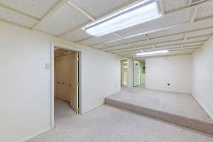 Spare room with carpet floors