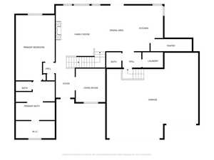 View of home floor plan