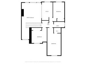 View of floor plan / room layout