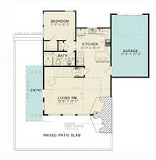 View of floor plan / room layout