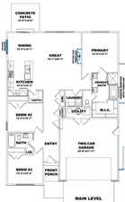 View of home floor plan
