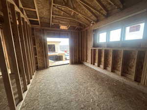 primary bedroom with deck