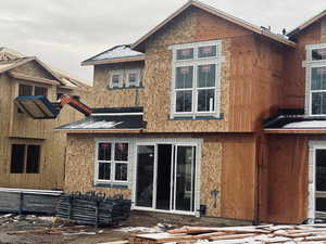 Rear view of property