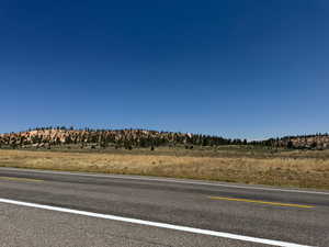 View of asphalt road