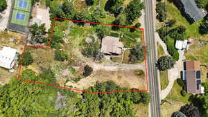 View of property location featuring property parcel outlined