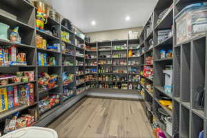 View of storage area