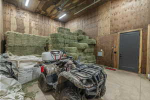 Hay loft