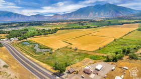 View of rural area with a mountain backdrop