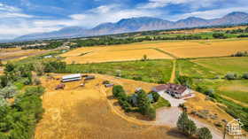 View of rural area with mountains