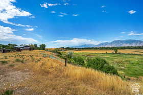 Mountain view featuring rural landscape