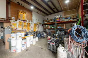 View of storage area