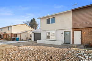 Twin house side view