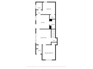 View of floor plan / room layout
