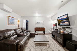 Basement family room