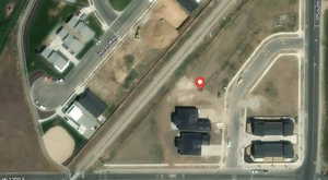 Aerial overview of property's location
