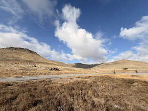 View of mountain backdrop, NW View