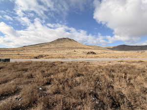 View of mountain background, West View