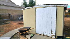 View of shed
