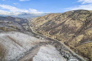 View of mountain backdrop