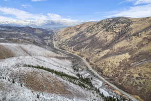 View of mountain background