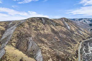 View of mountain background