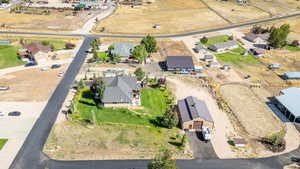 Aerial view of property and surrounding area
