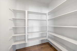 View of storage area