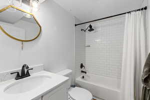 Downstairs full bath.