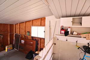 View of storage room