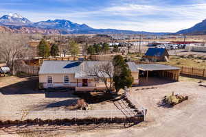 View of mountain backdrop