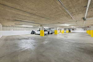 View of parking deck