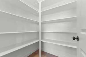 View of storage area