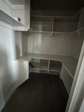 View of storage area