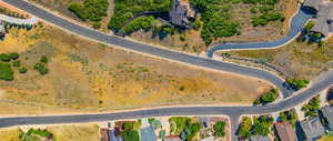 Aerial view of property's location