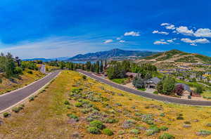 View of mountain background