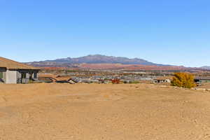 View of mountain background